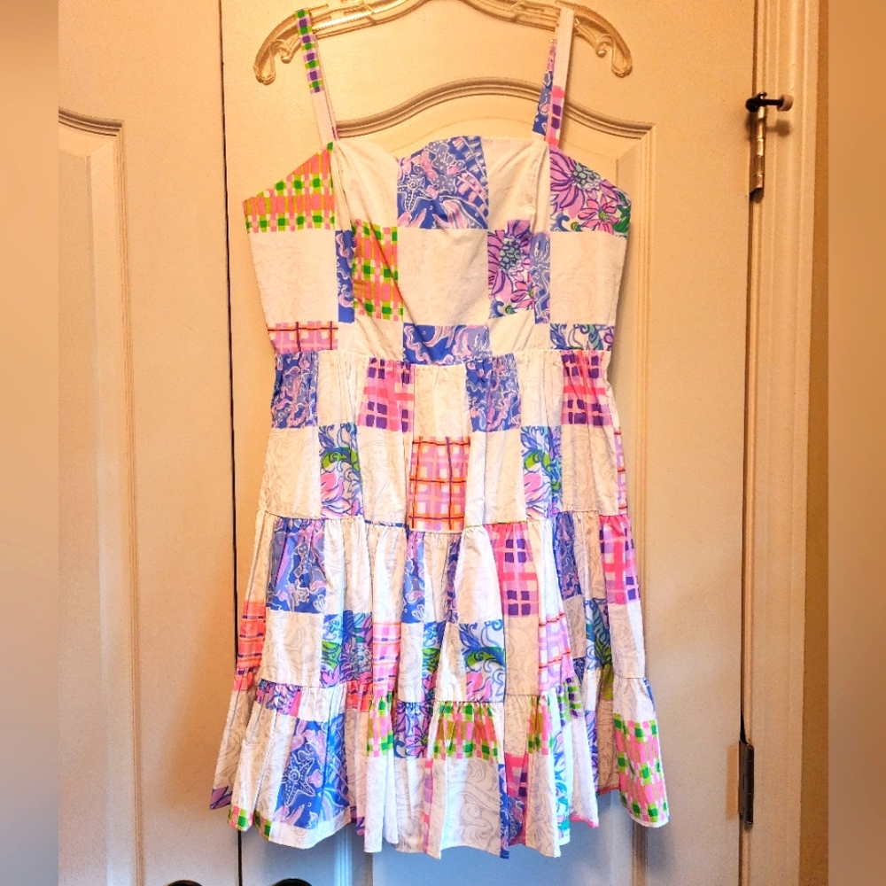 Lilly Pulitzer Alston Patch Dress 14